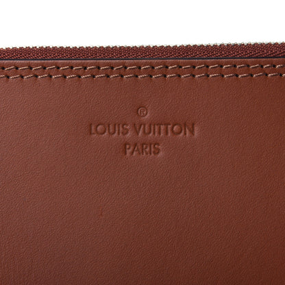 Louis Vuitton Calfskin Hina PM Pochette Pumpkin 6 of 9