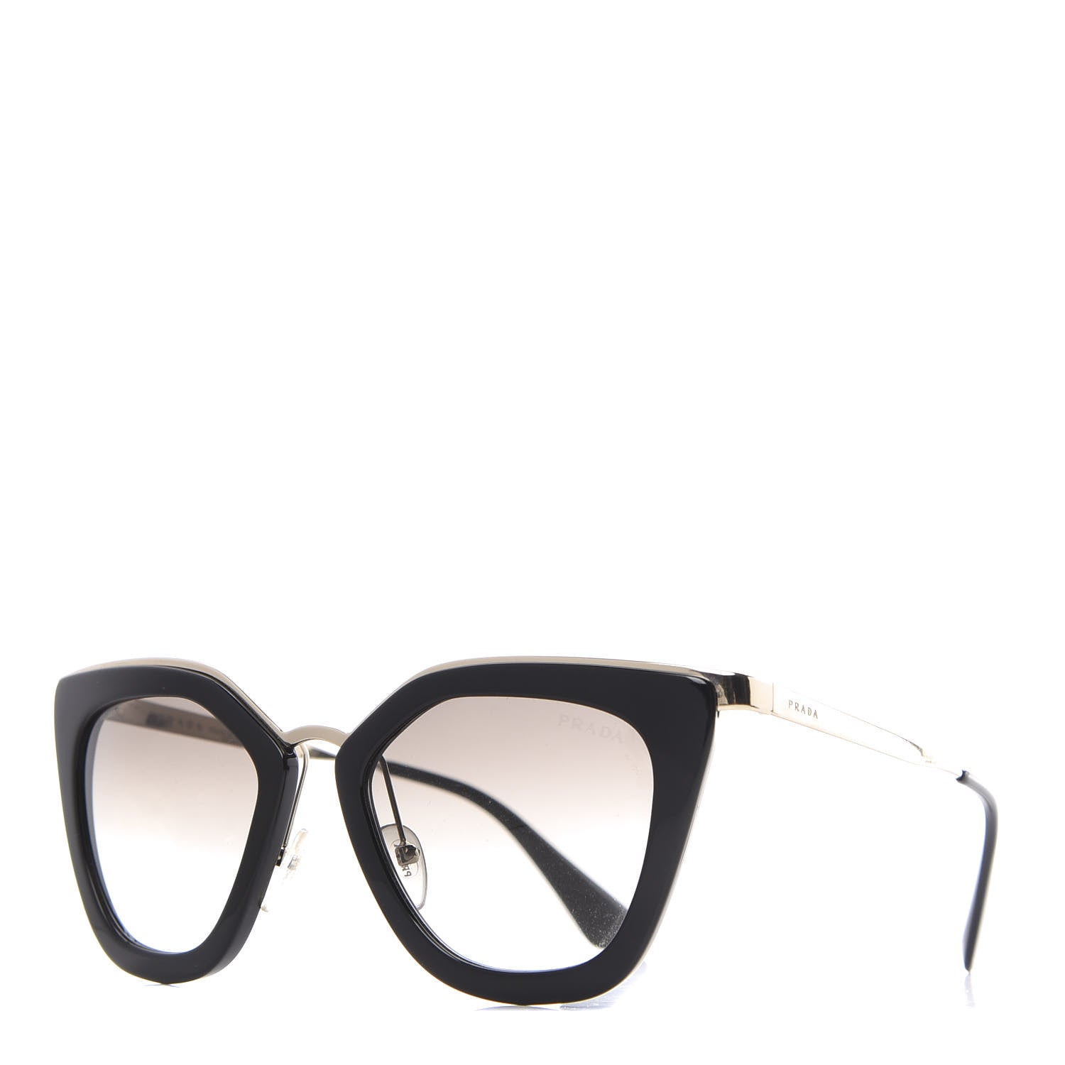 Prada Cinema Sunglasses SPR 53S Black 1 of 9