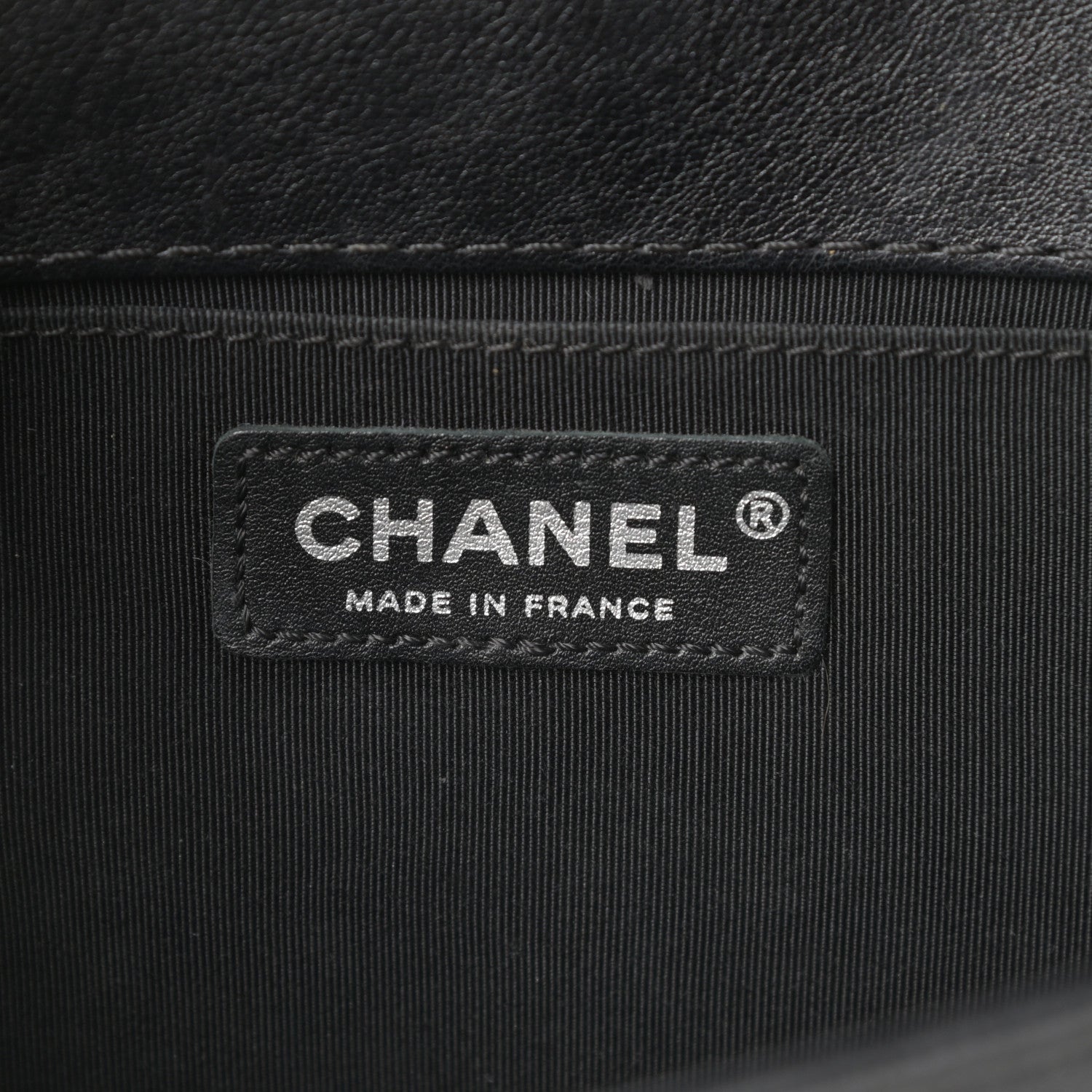 Chanel Metallic Calfskin Quilted Medium Boy Flap Black 6 of 15