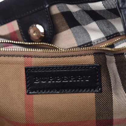 Burberry Canvas Calfskin Canterbury Tote Beige 6 of 14