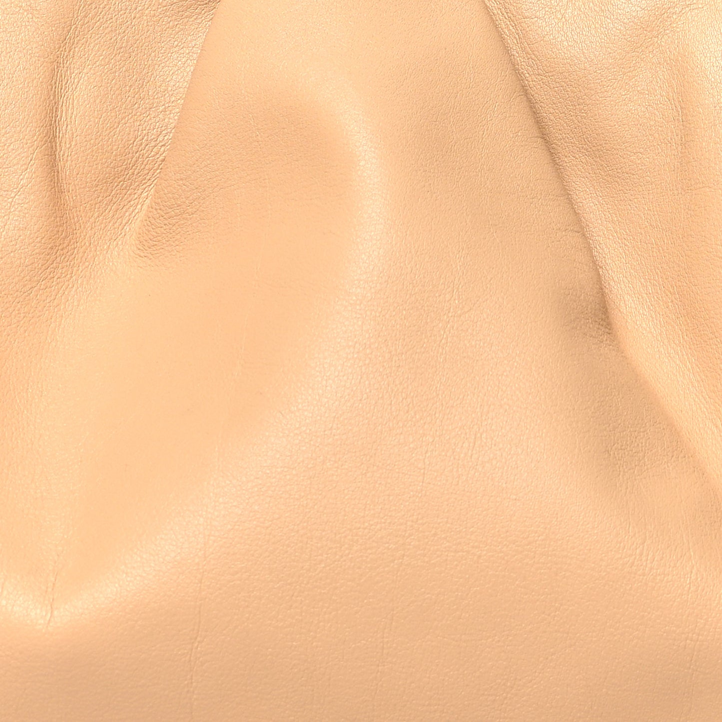 Smooth Butter Calf The Pouch Oversized Clutch Nude