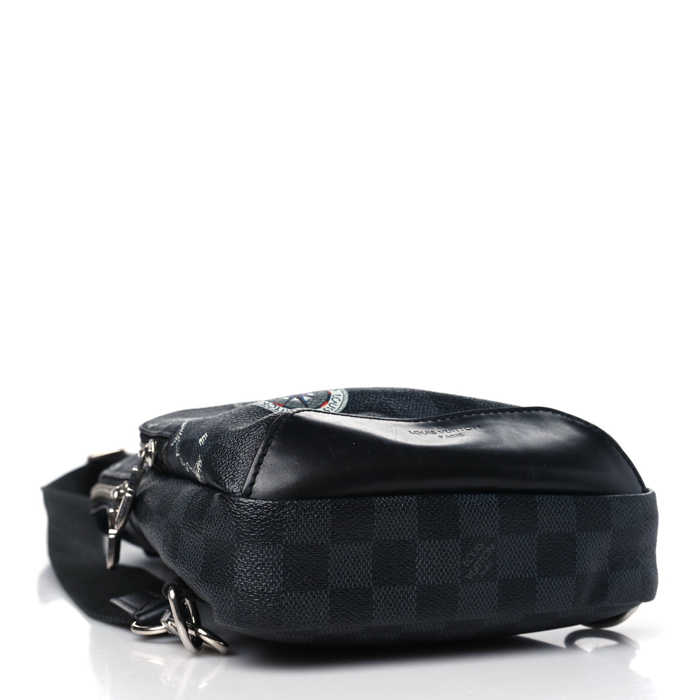 Damier Graphite World Map Avenue Sling Backpack