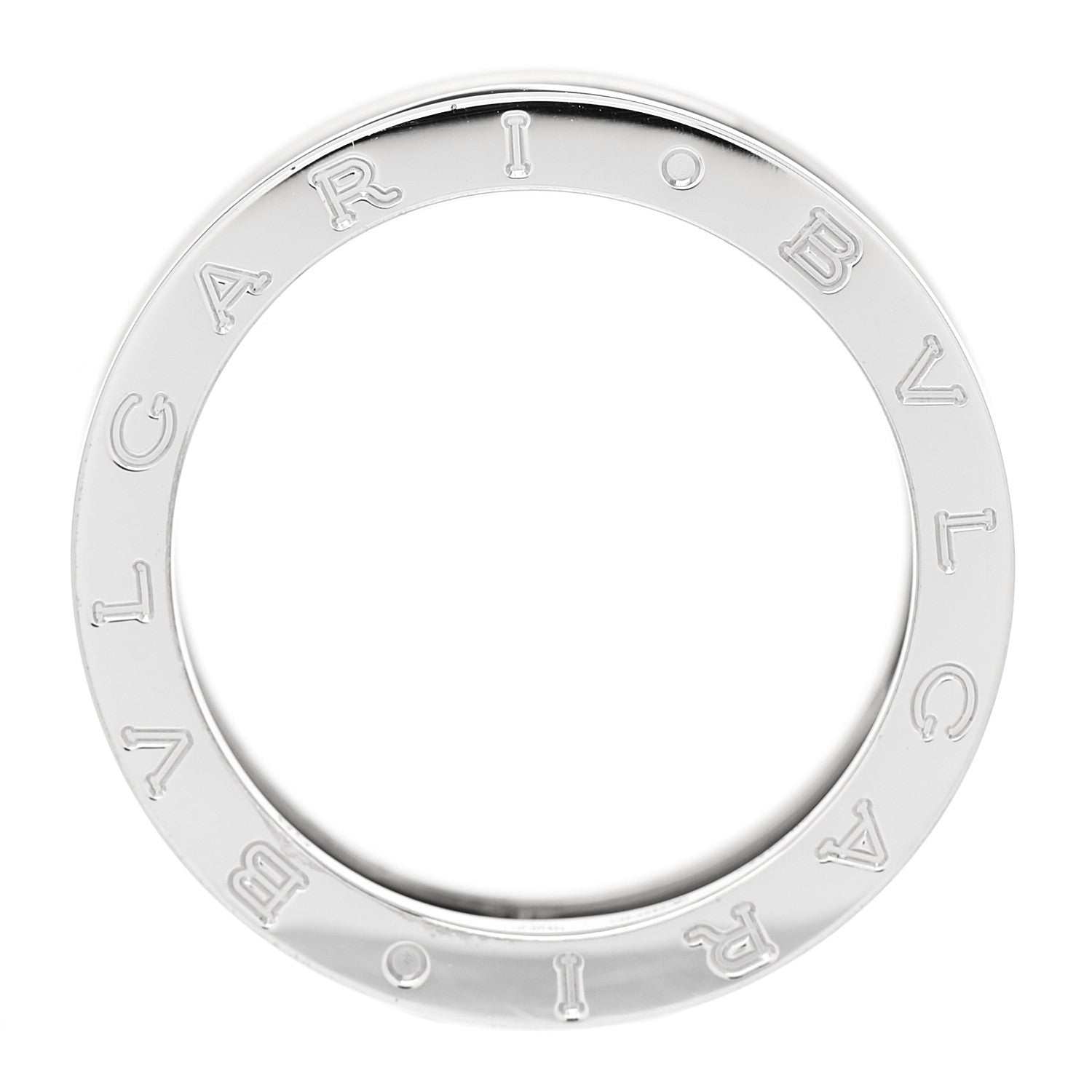 Bulgari 18K White Gold B.Zero1 Legend Three-Band Ring 58 8.25 4 of 8