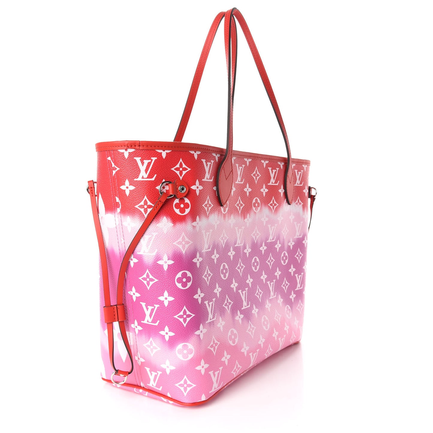 Monogram Escale Neverfull MM Rouge