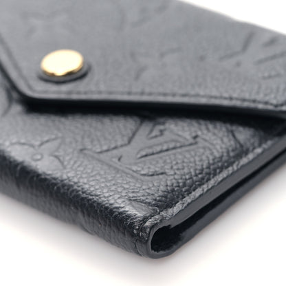 Louis Vuitton Empreinte Victorine Wallet Black 8 of 9