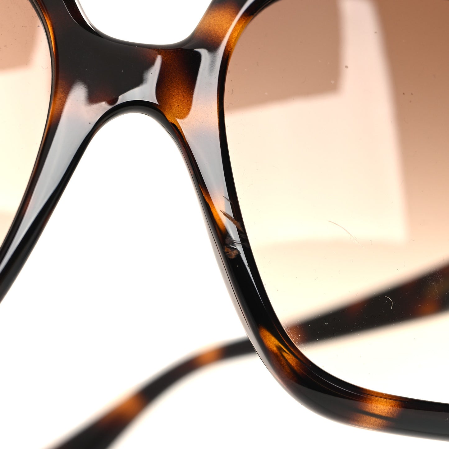 Acetate Square Frame Sunglasses GG0876S Tortoise