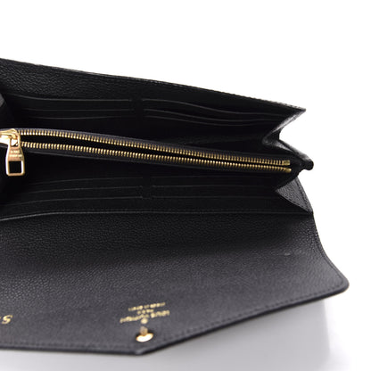 Louis Vuitton Empreinte Sarah Wallet NM Black 5 of 8