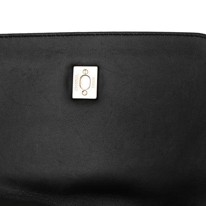 Chanel Lambskin Quilted Medium Lovely Day Flap Black 13 of 13