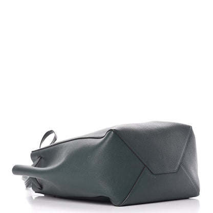 Celine Soft Grained Calfskin Small Belt Cabas Phantom Amazone 4 of 12