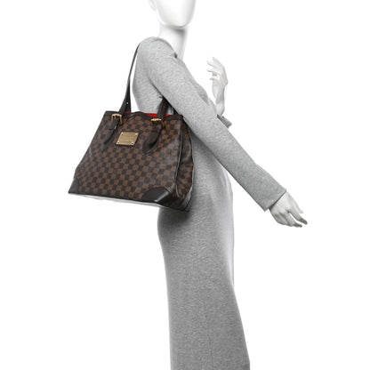 Louis Vuitton Damier Ebene Hampstead MM 2 of 10