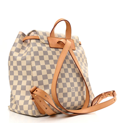 Louis Vuitton Damier Azur Sperone Backpack 3 of 10