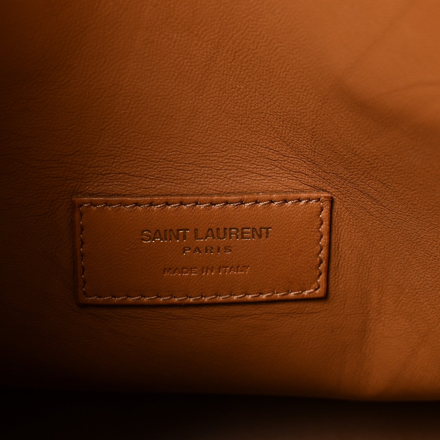 Saint Laurent Suede Calfskin Studded Small Sac De Jour Caramel Cognac 6 of 9