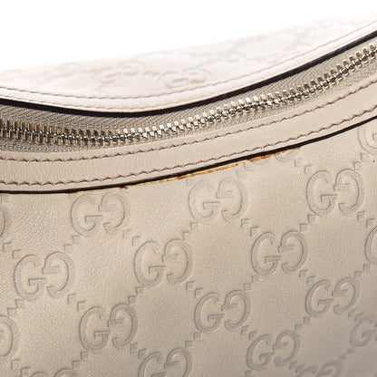 Gucci Guccissima Princy Hobo White 9 of 13