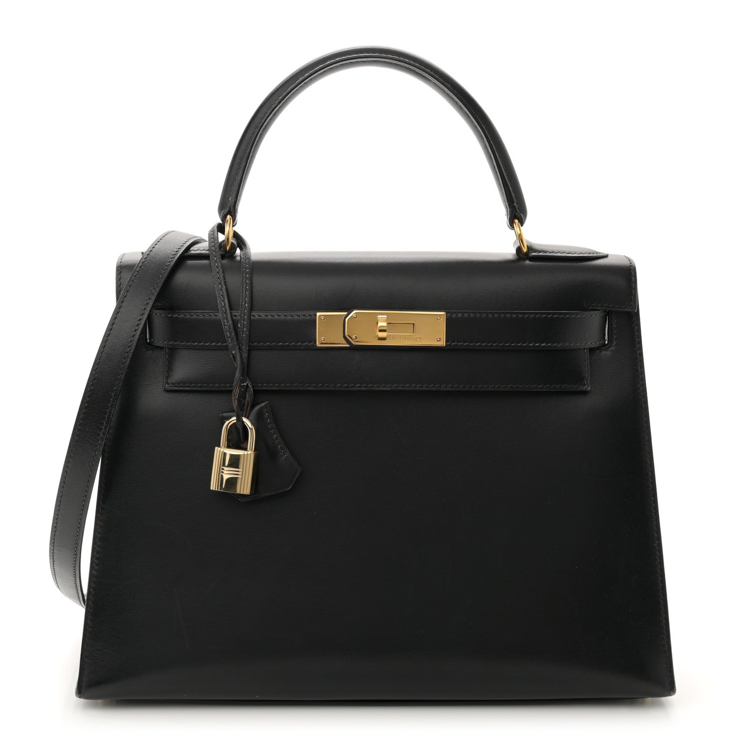 Hermes Box Kelly Sellier 28 Black 1 of 18