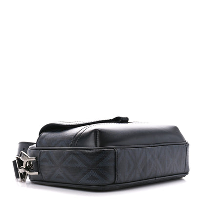 Christian Dior Coated Canvas CD Diamond Hit The Road Messenger Black 4 of 11