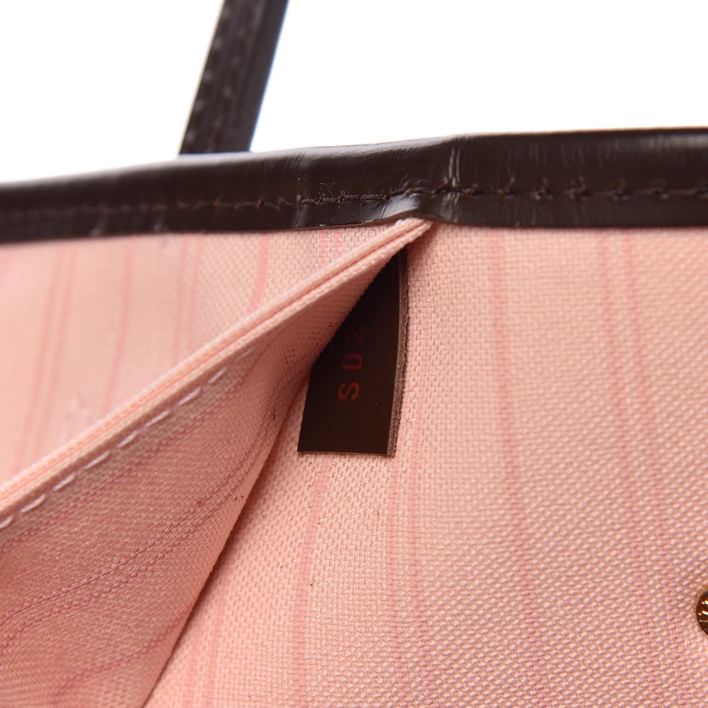 Damier Ebene Neo Neverfull MM Rose Ballerine