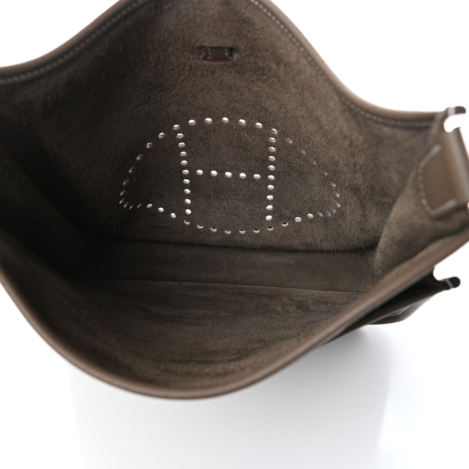 Hermes Taurillon Clemence Evelyne III PM Etoupe 5 of 8