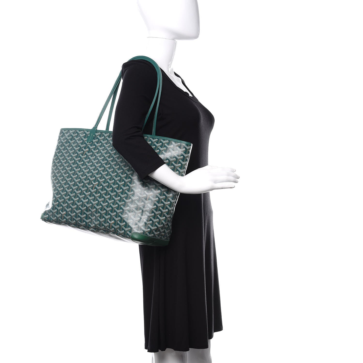 Goyard Goyardine Artois MM Green 2 of 8
