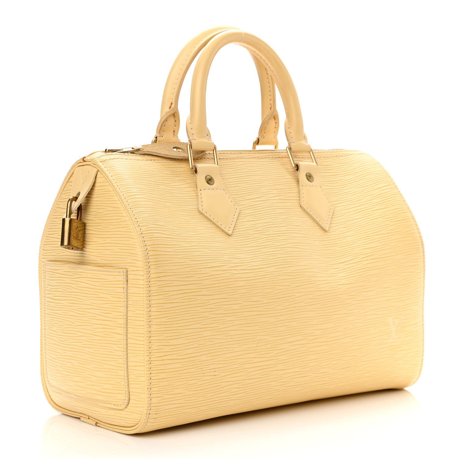 Louis Vuitton Epi Speedy 25 Vanilla 3 of 19