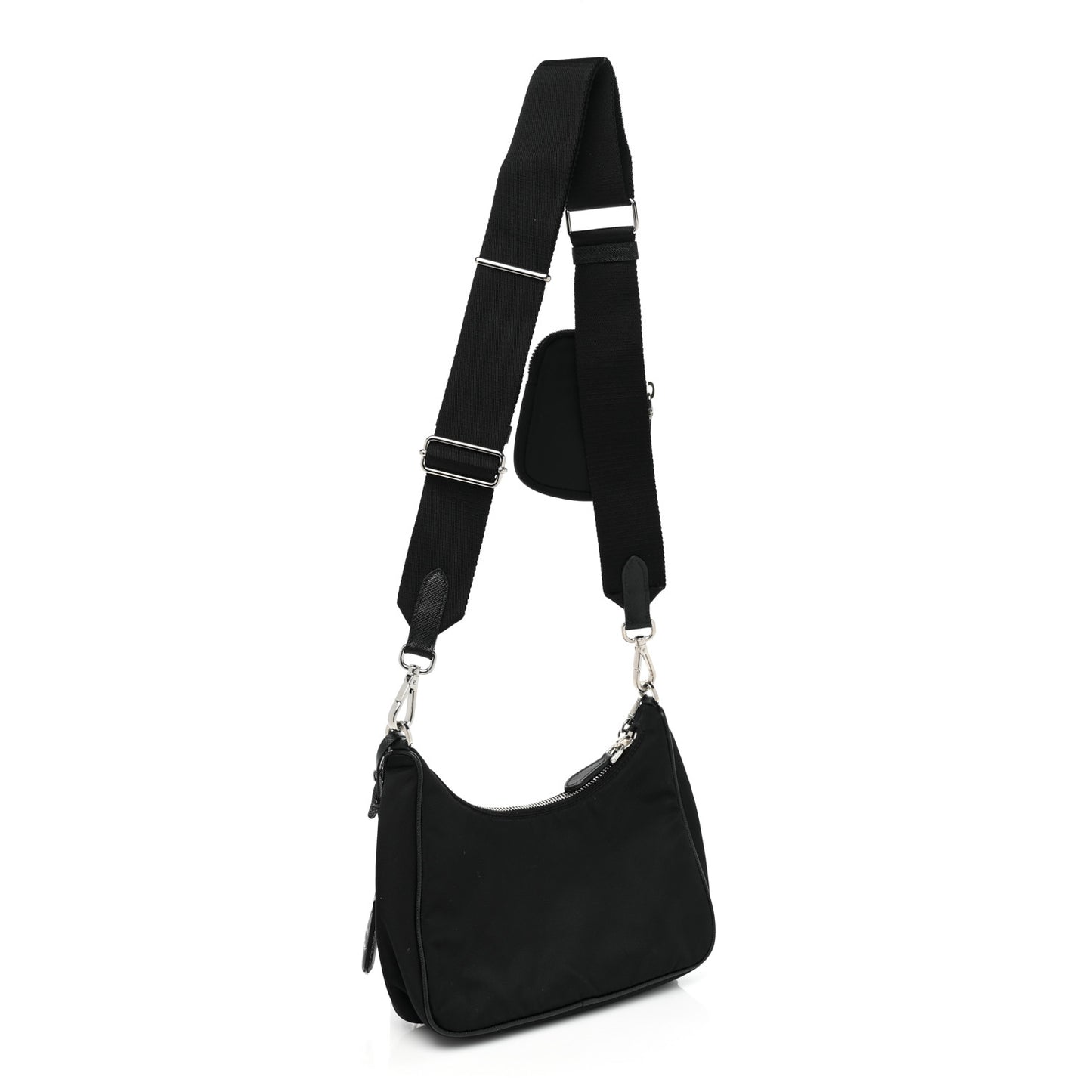 Nylon Re-Edition 2005 Shoulder Bag Black