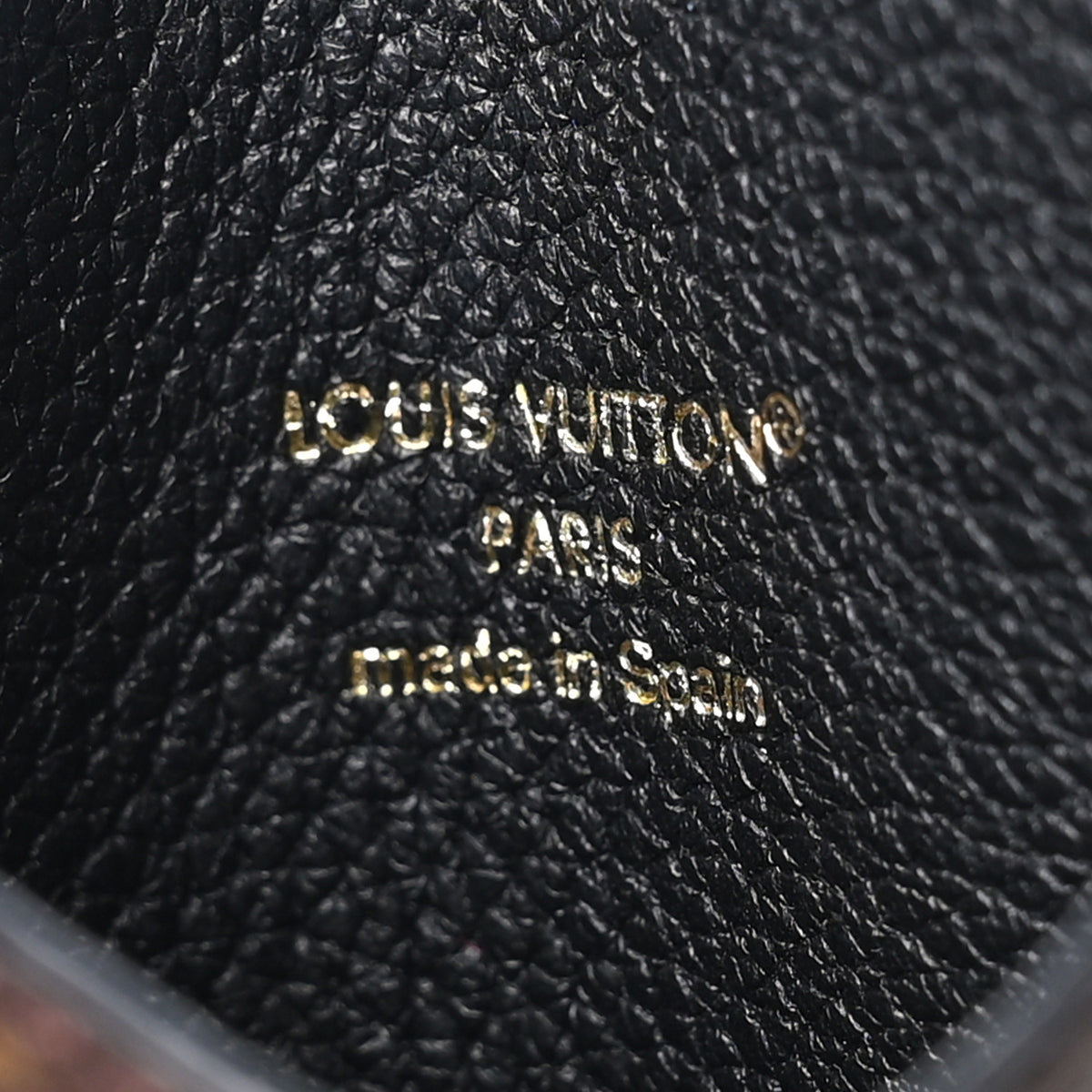 Louis Vuitton Calfskin Monogram Low Key Double Card Holder Black 6 of 7
