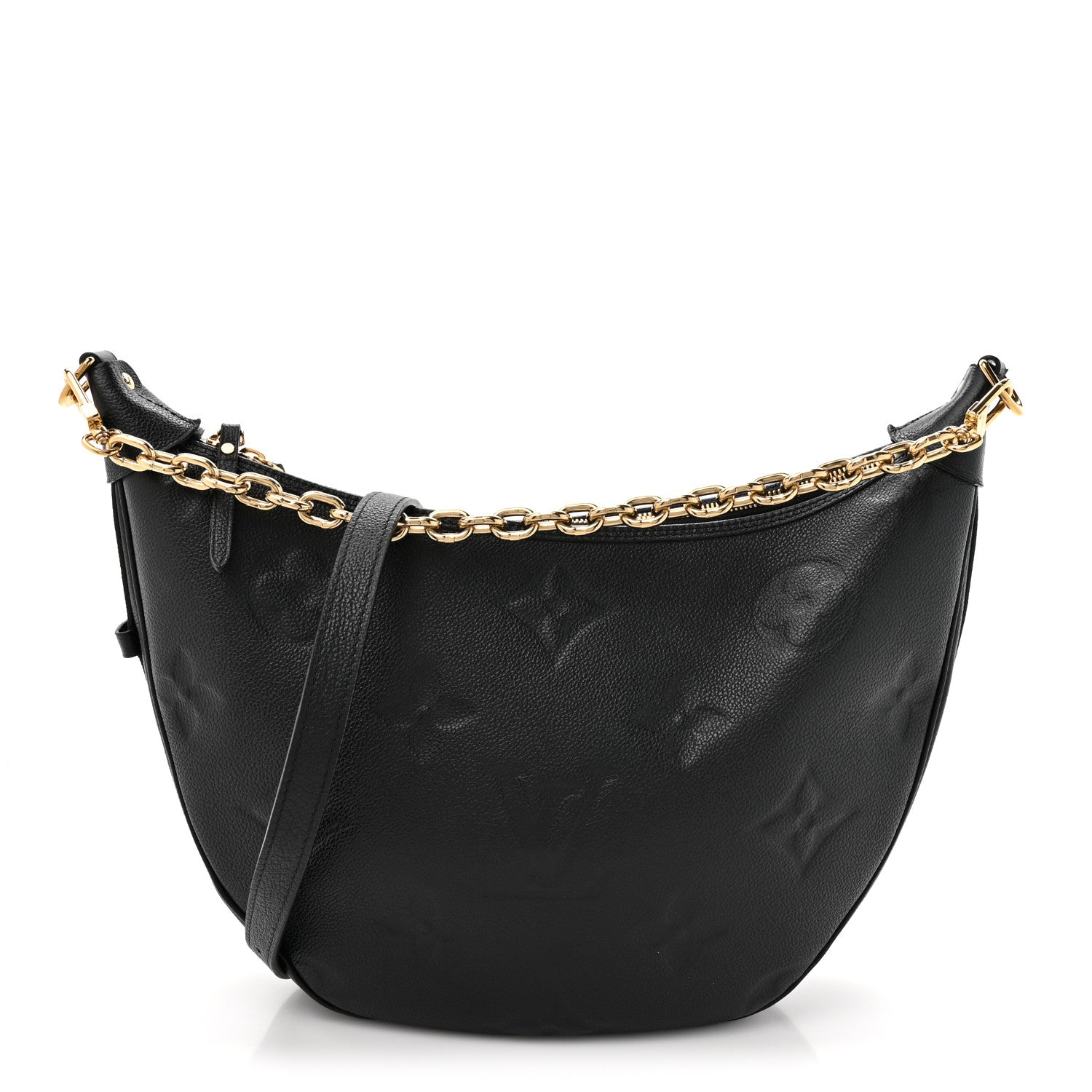 Louis Vuitton Empreinte Monogram Giant Loop Hobo Black 1 of 12