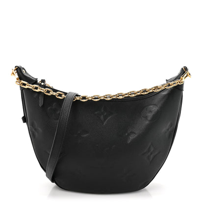 Louis Vuitton Empreinte Monogram Giant Loop Hobo Black 1 of 12