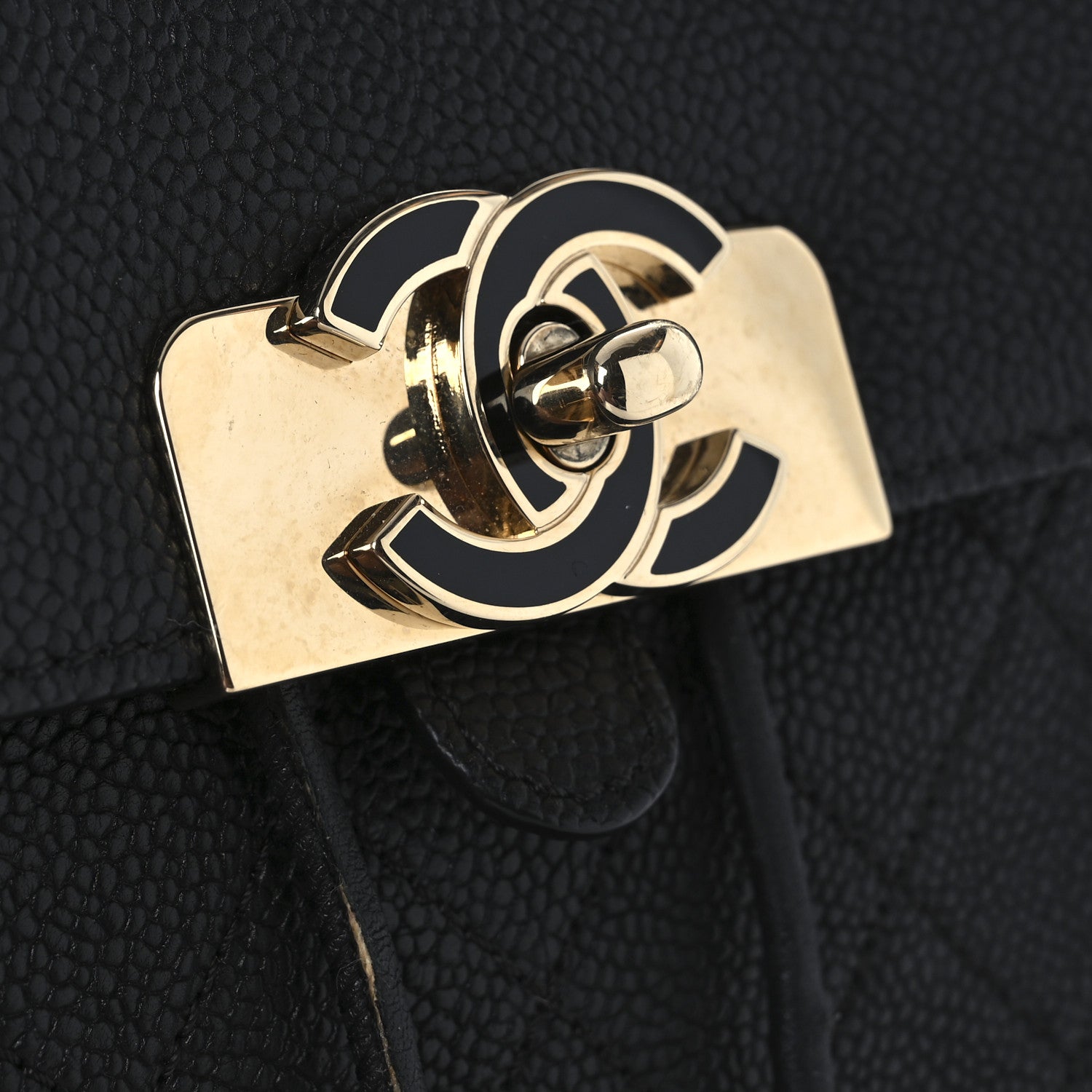 Chanel Caviar Quilted Backpack Black 12 of 14