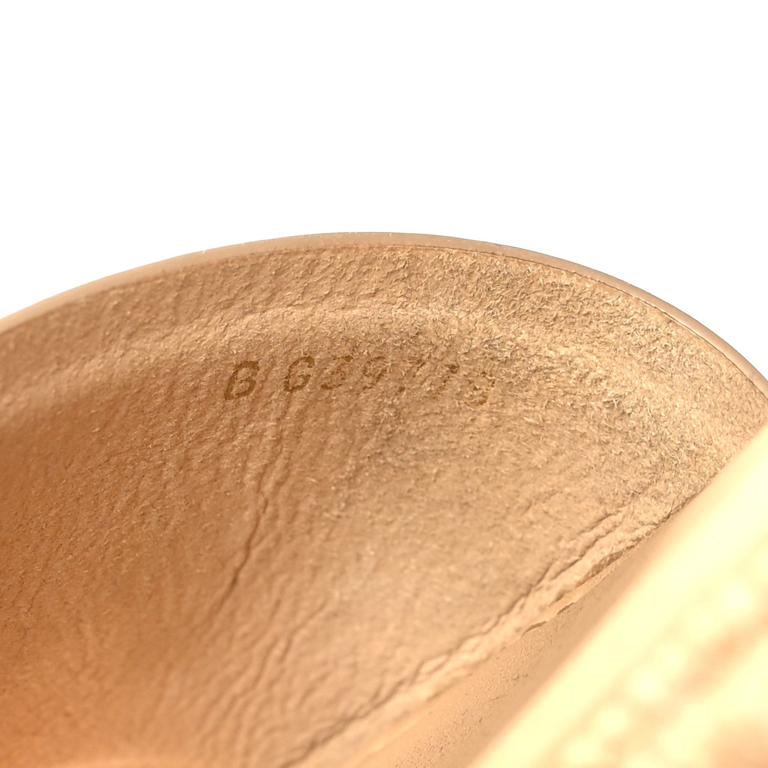 Chanel Lambskin CC Embossed Espadrille Mule Sandals 36 Beige 6 of 8