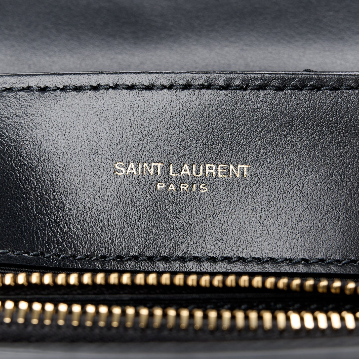 Calfskin Y Quilted Monogram Small Loulou Chain Satchel Black