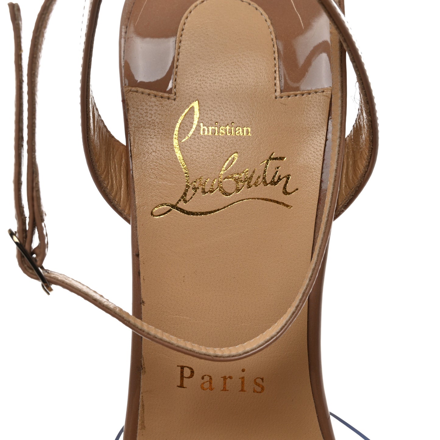 PVC Patent Psychic Spikaqueen 100 Pumps 37.5 Nude