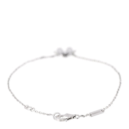 Van Cleef & Arpels 18K White Gold Diamond Mini Frivole Bracelet 2 of 6