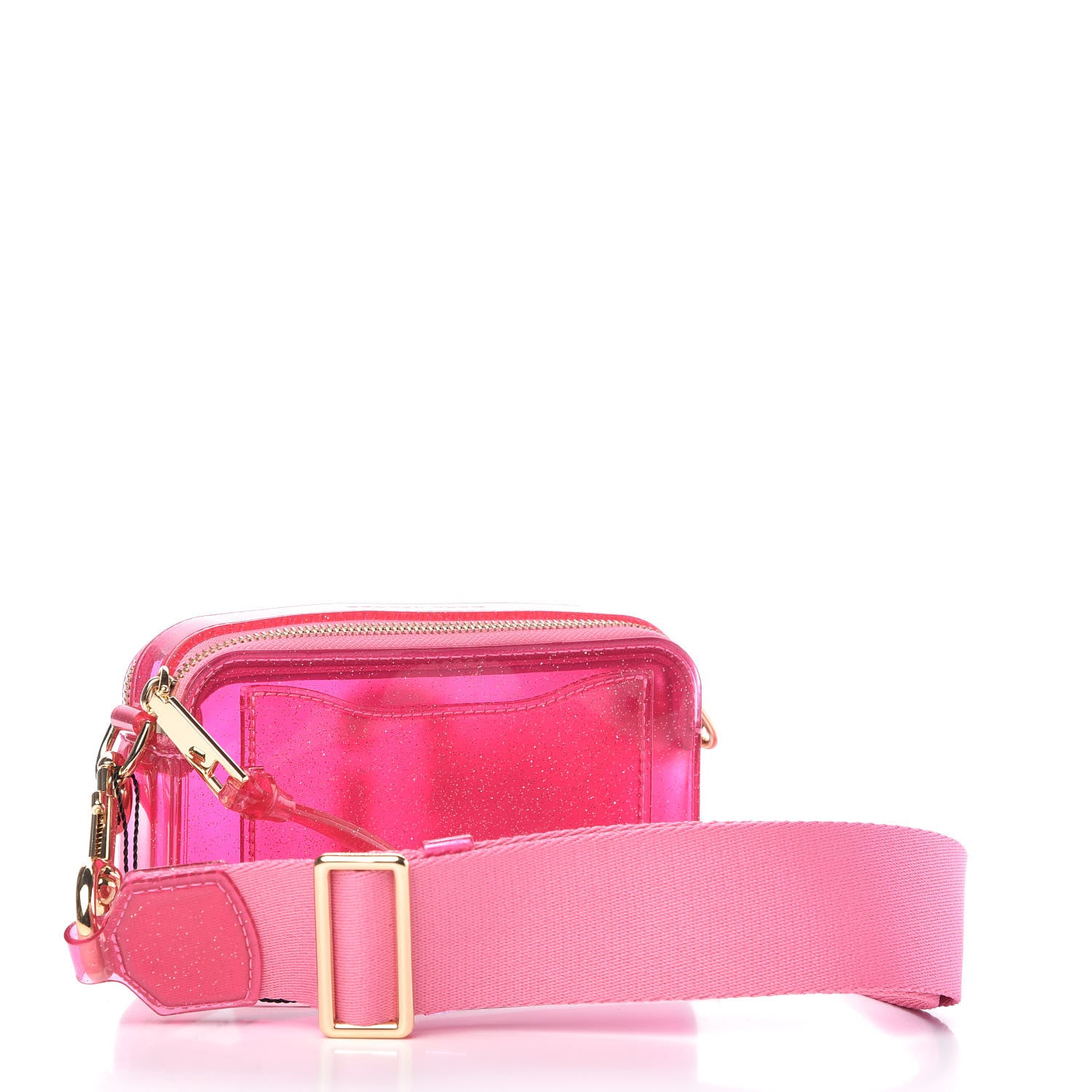 Marc Jacobs Jelly Glitter Small Snapshot Camera Bag Pink 4 of 10