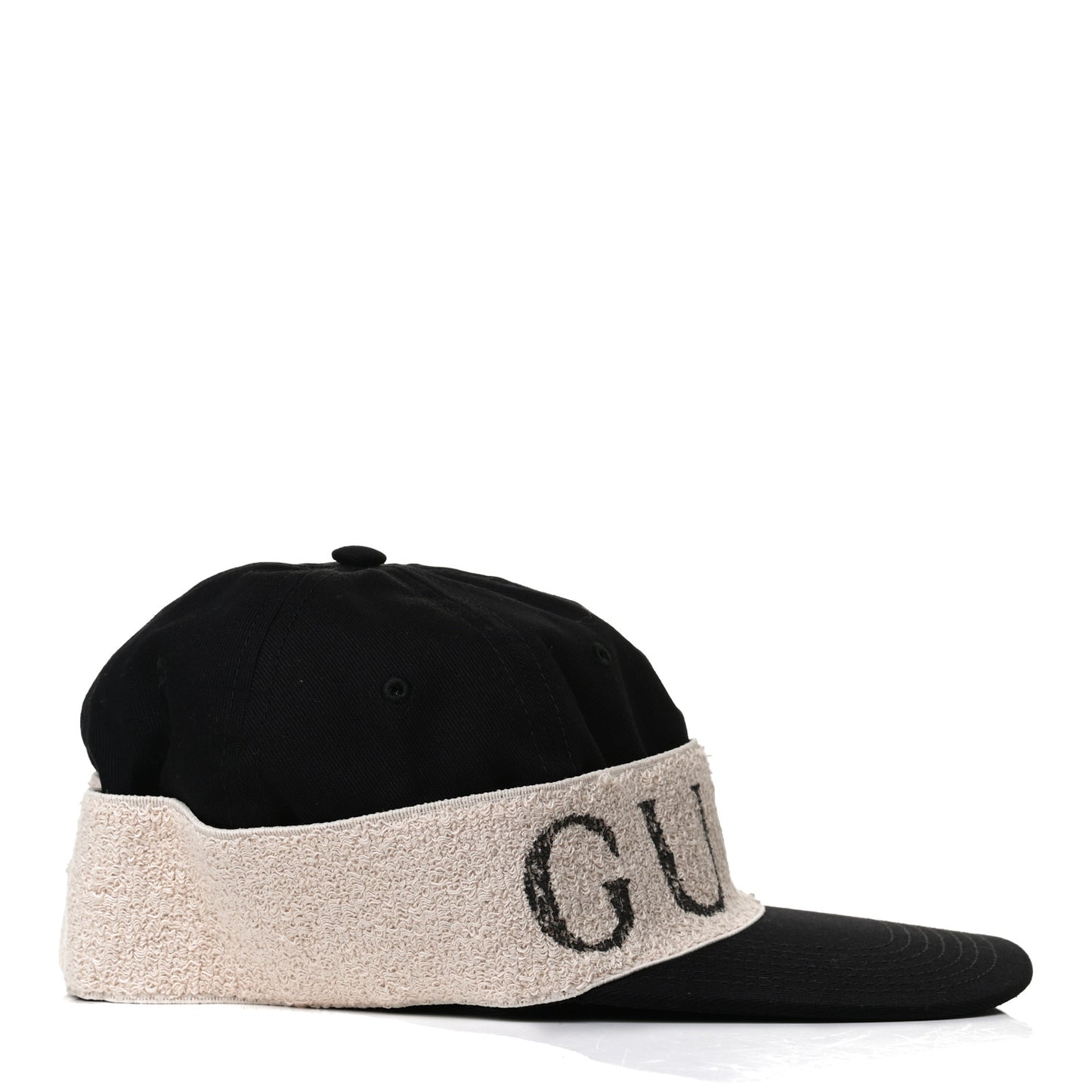 Gabardine Gucci Headband Baseball Hat S Black