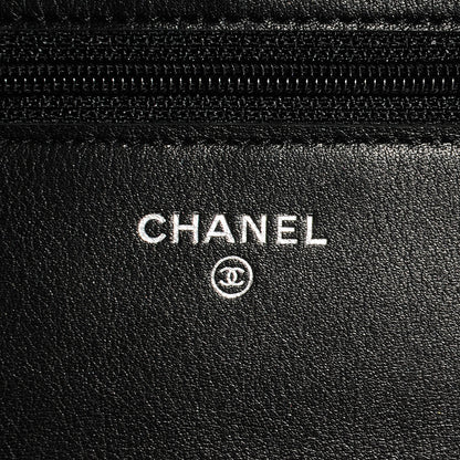Chanel Caviar Timeless CC Wallet on Chain WOC Black 7 of 9