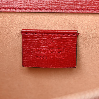 Gucci Snakeskin Azalea Calfskin Enamel Small Dionysus Shoulder Bag New Rock New Cherry Red Electric Blue 6 of 10