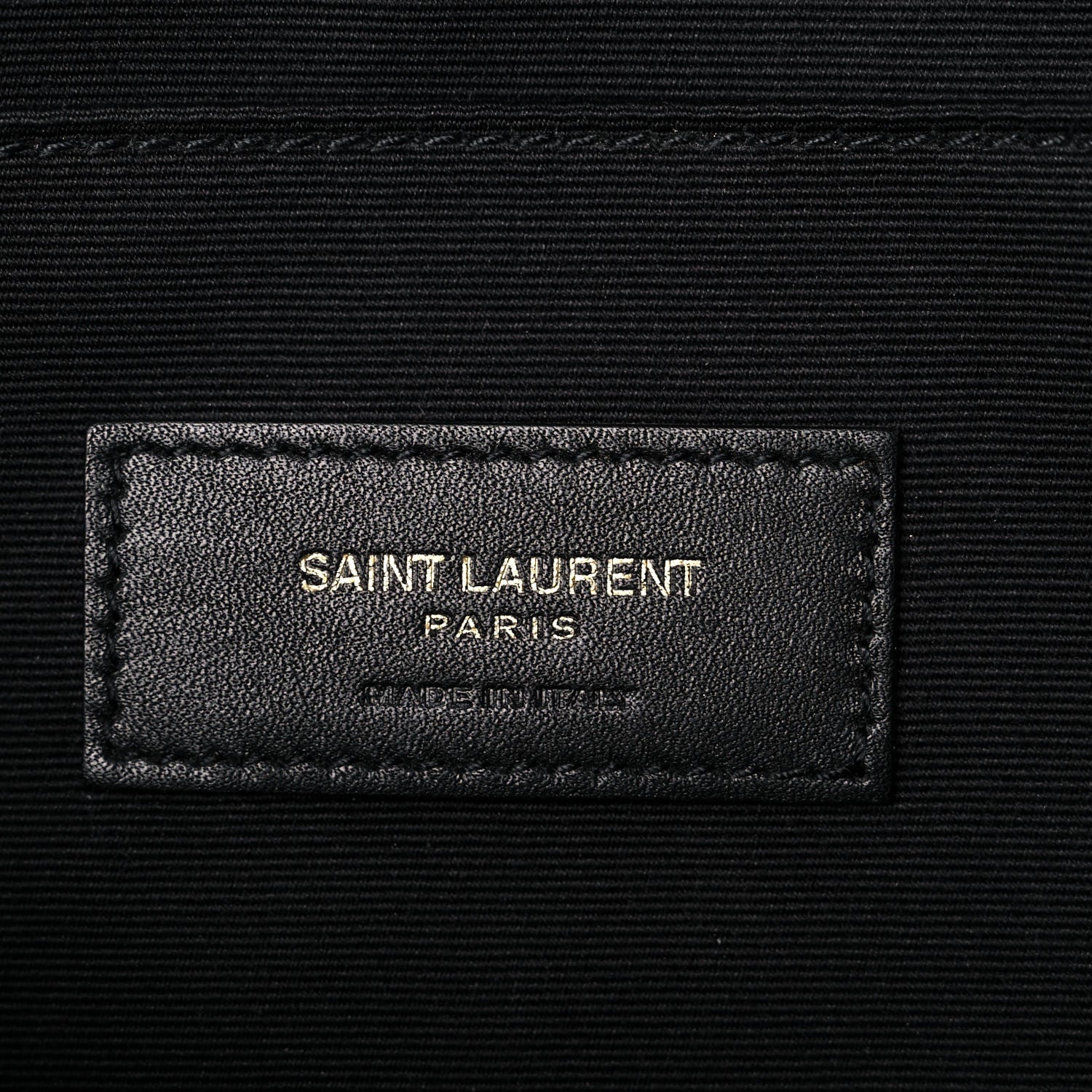 Saint Laurent Grain De Poudre Monogram Belt Bag Blanc Vintage 6 of 13