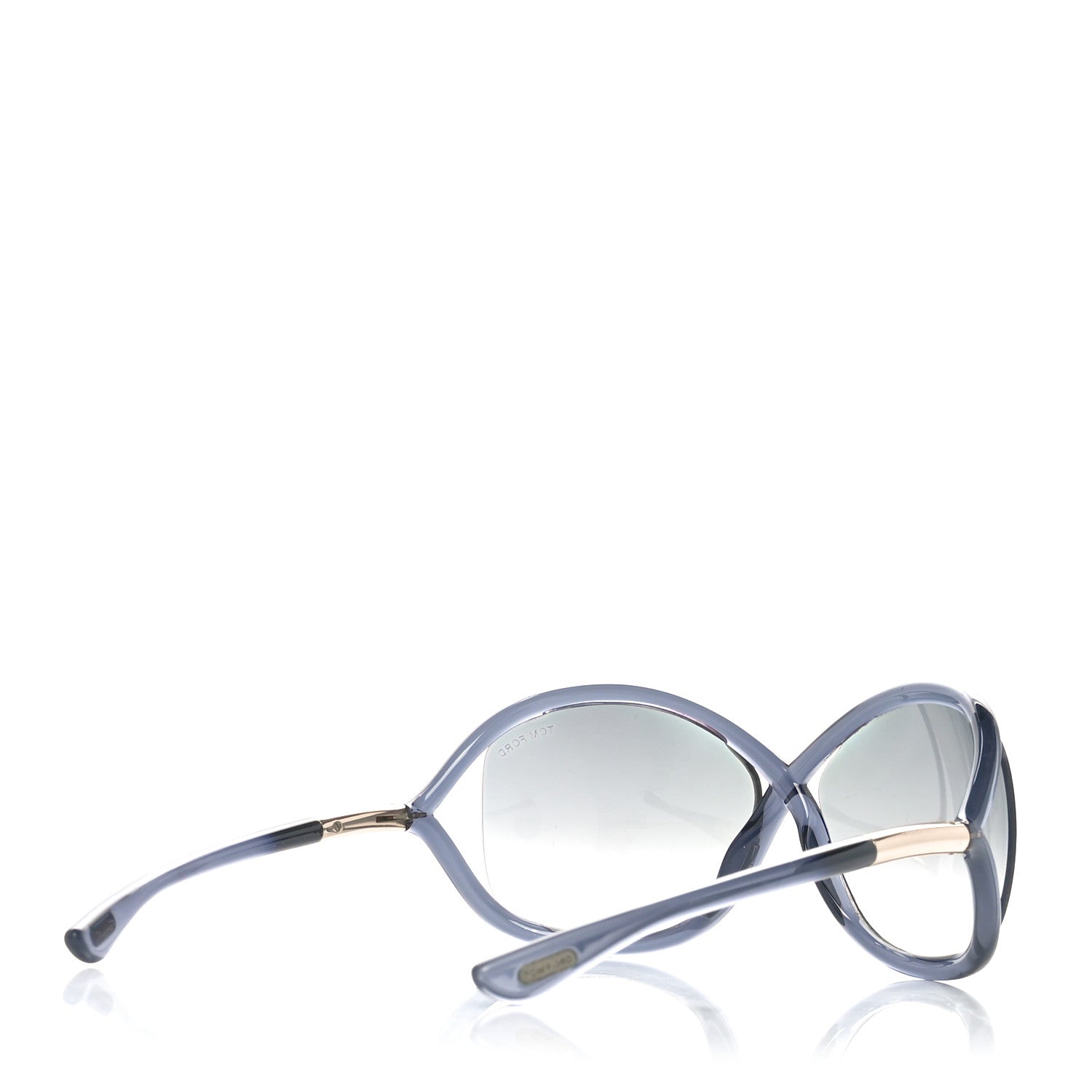 Tom Ford Acetate Whitney Crossover Sunglasses TF009 Dark Grey 4 of 6
