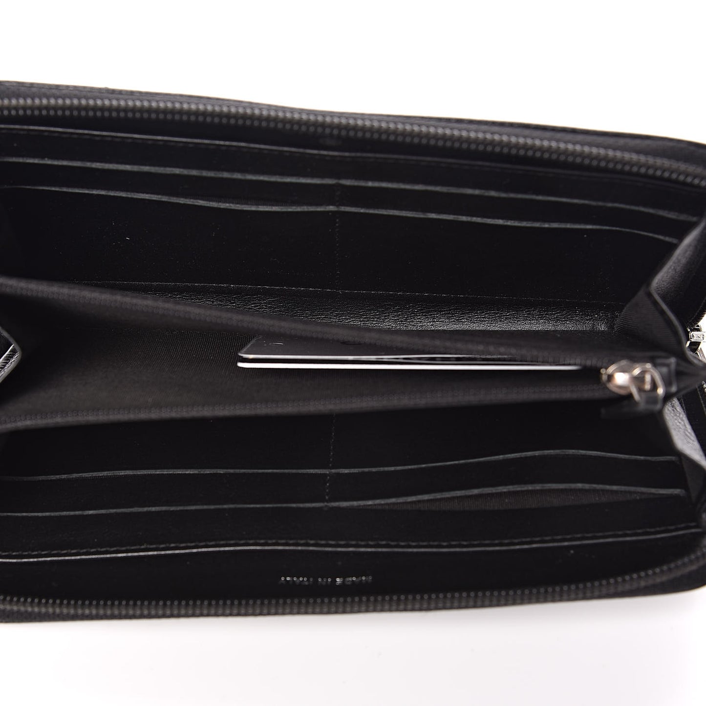 Caviar Timeless CC Zip Around Wallet Black