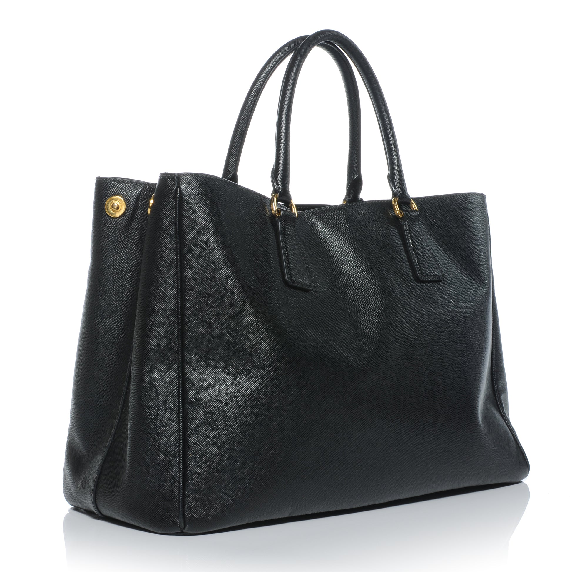 Prada Saffiano Lux Tote Nero Black 3 of 8