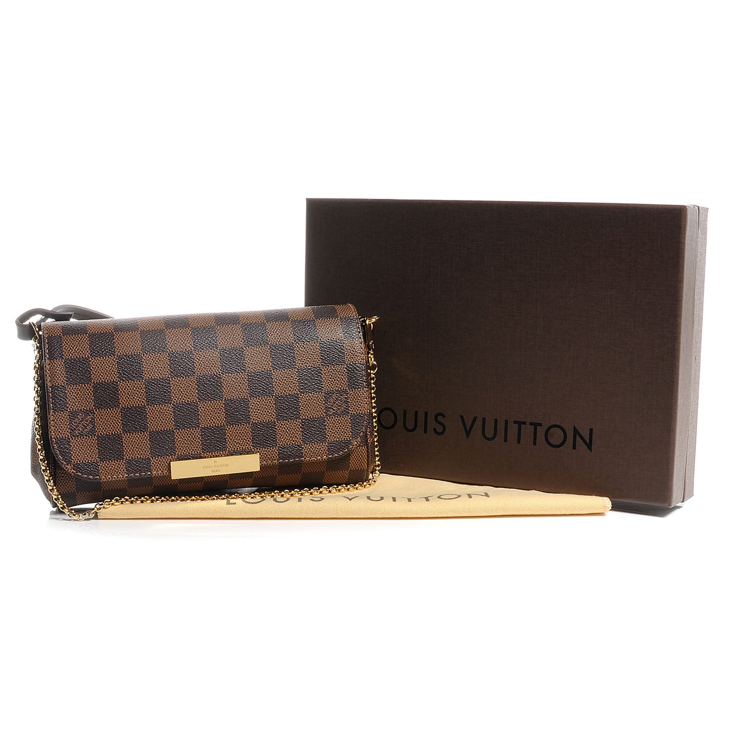 Louis Vuitton Damier Ebene Favorite PM 5 of 8