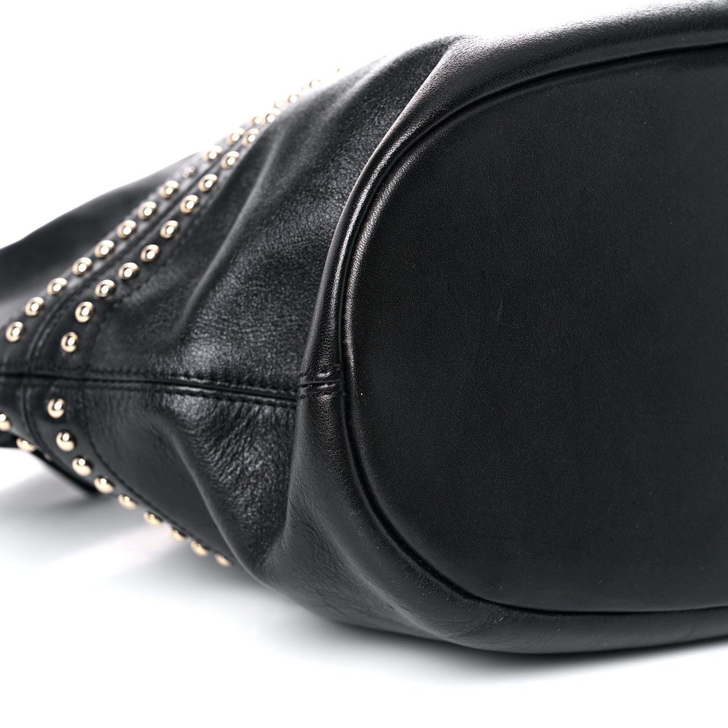 Givenchy Lambskin Studded Medium Nightingale Black 7 of 13