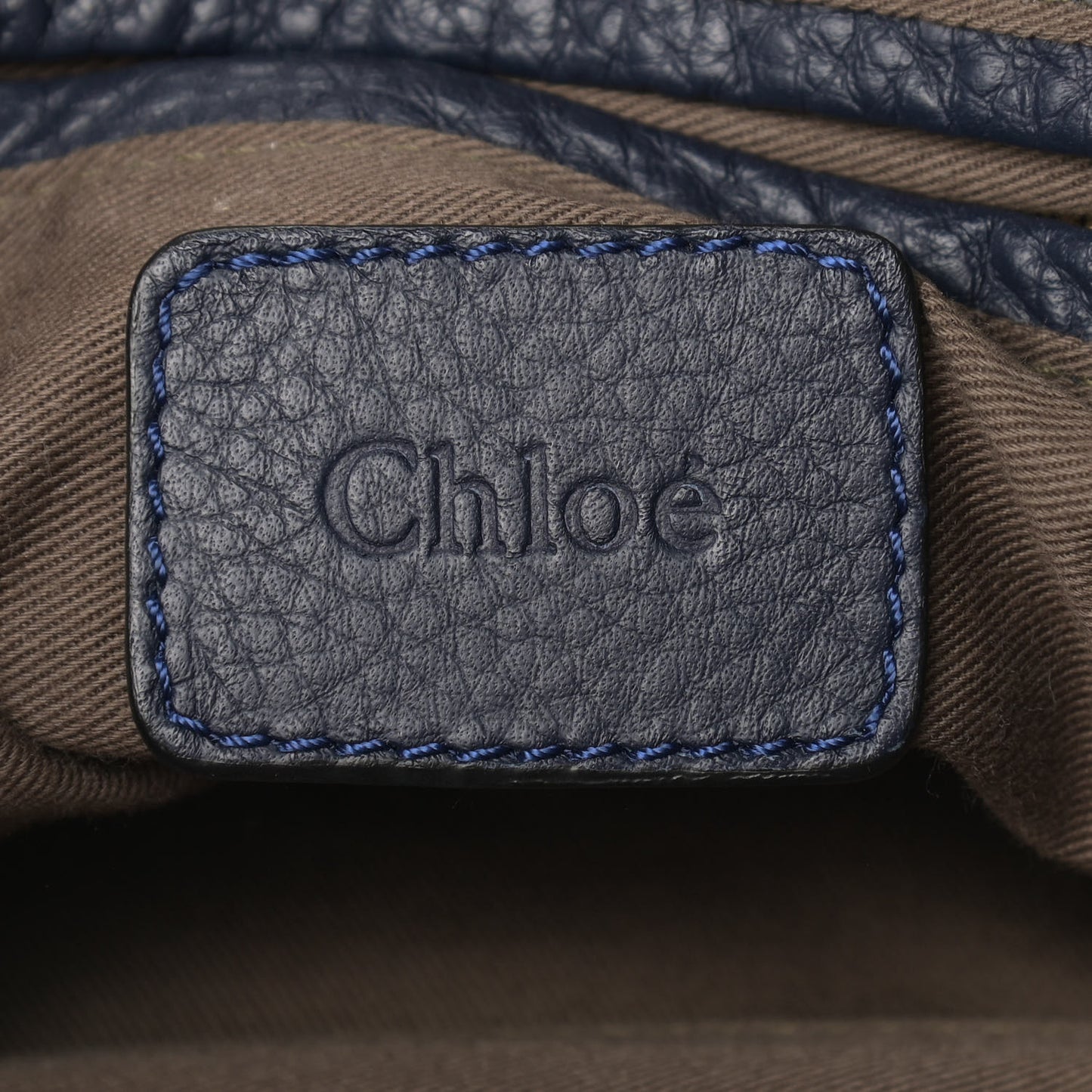 Calfskin Medium Marcie Satchel Navy