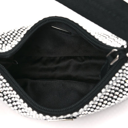 Prada Satin Crystal Mini Re-Edition 2000 Bag Cristal 5 of 9