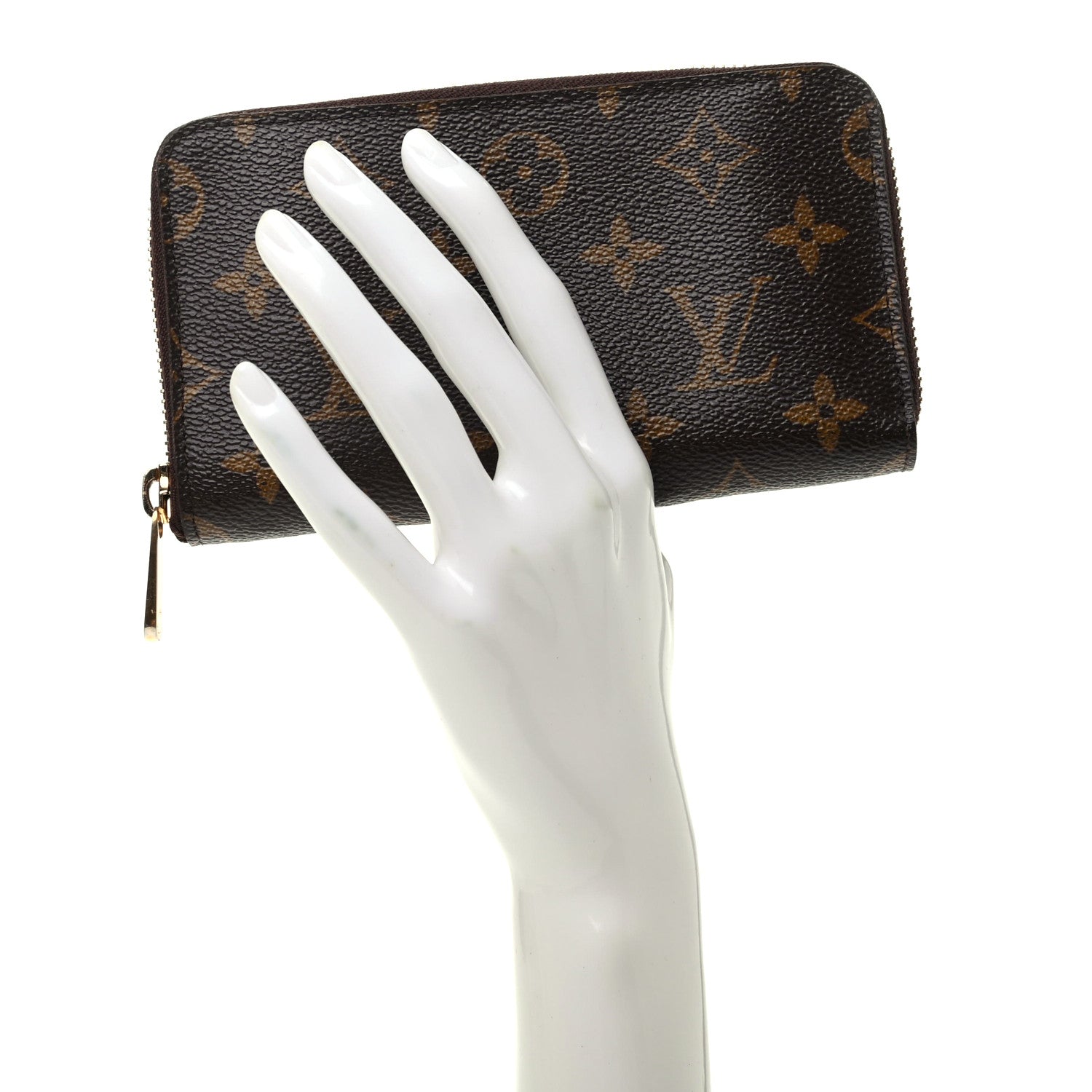 Louis Vuitton Monogram Zippy Compact Wallet 2 of 9