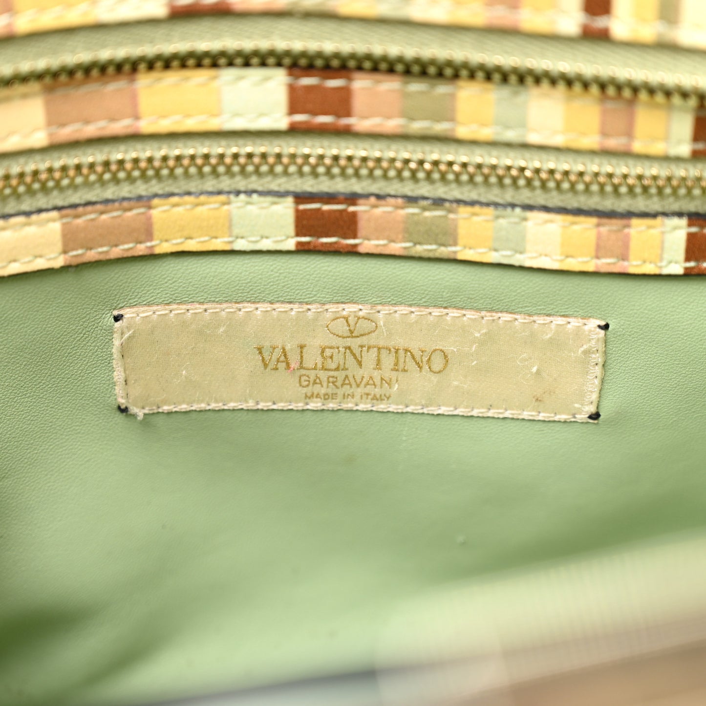 Vitello Native Couture 1975 Mini Rockstud Tote Multicolor