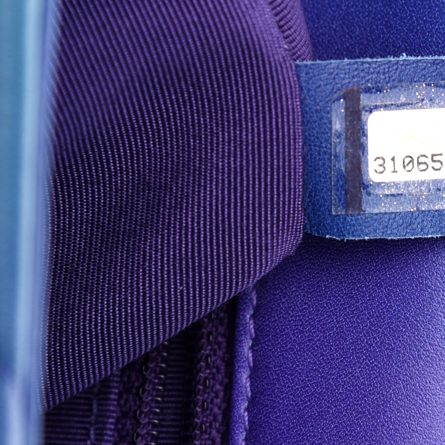 Chanel Tie Dye Calfskin Quilted Medium Chanel 19 Flap Blue Purple 7 of 10
