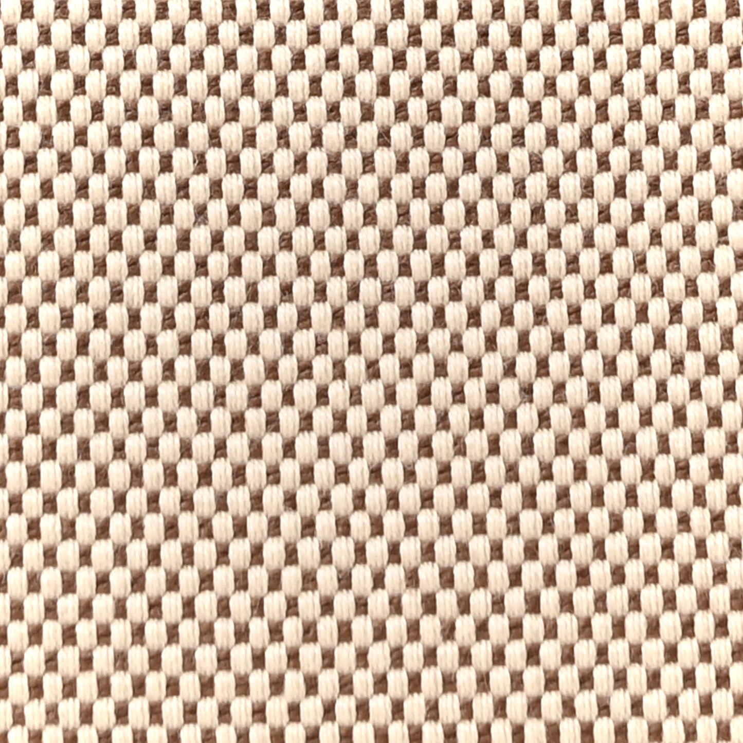 Canvas Calfskin Large Beau Top Handle Bag Naturale Brandy