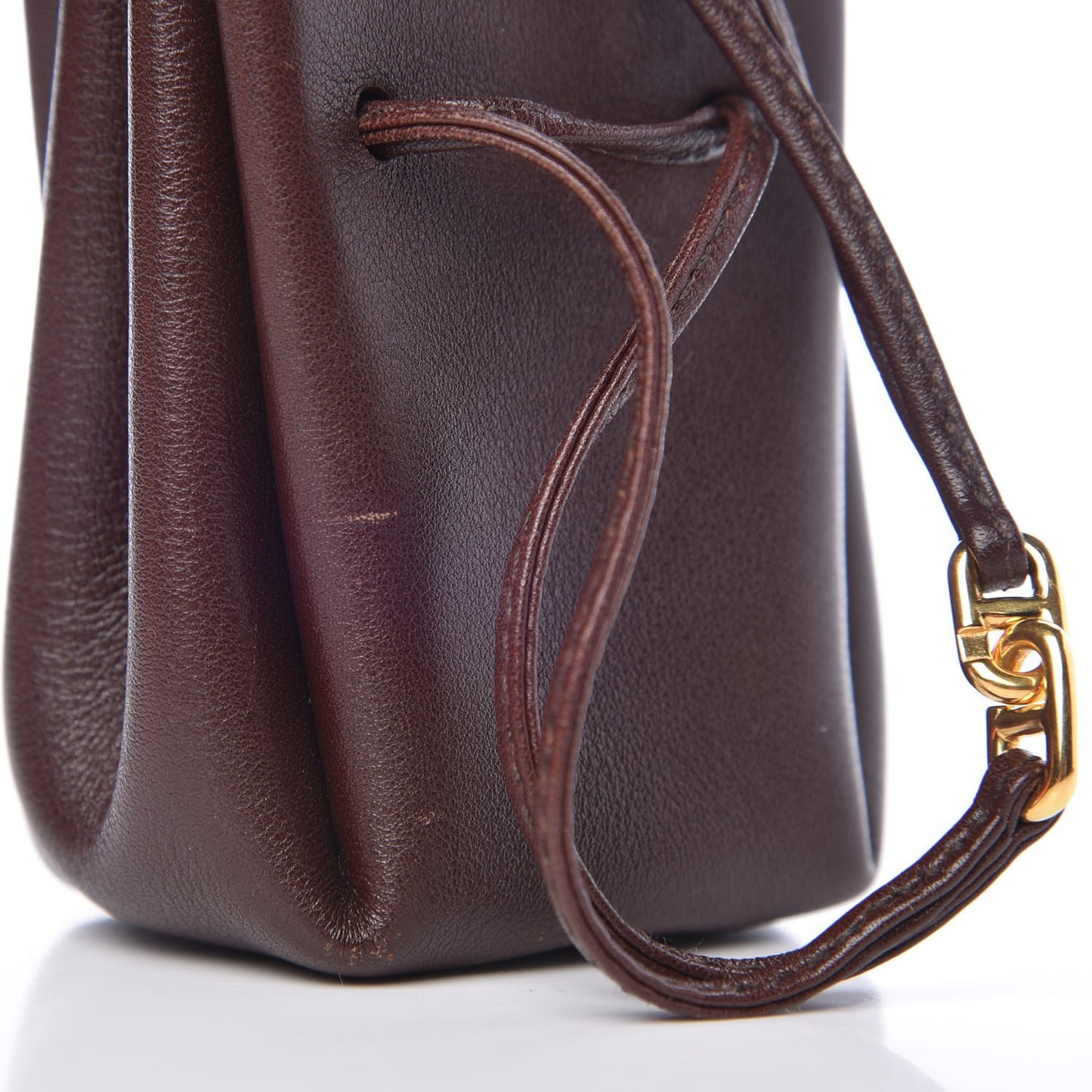 Veau Gulliver Vespa Pouch Havane