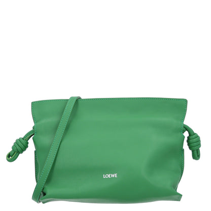 Loewe x SUNA FUJITA Nappa Bunny Mini Flamenco Knot Clutch Tropical Green 1 of 8